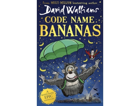 Livro code name bananas de david walliams (inglês)
