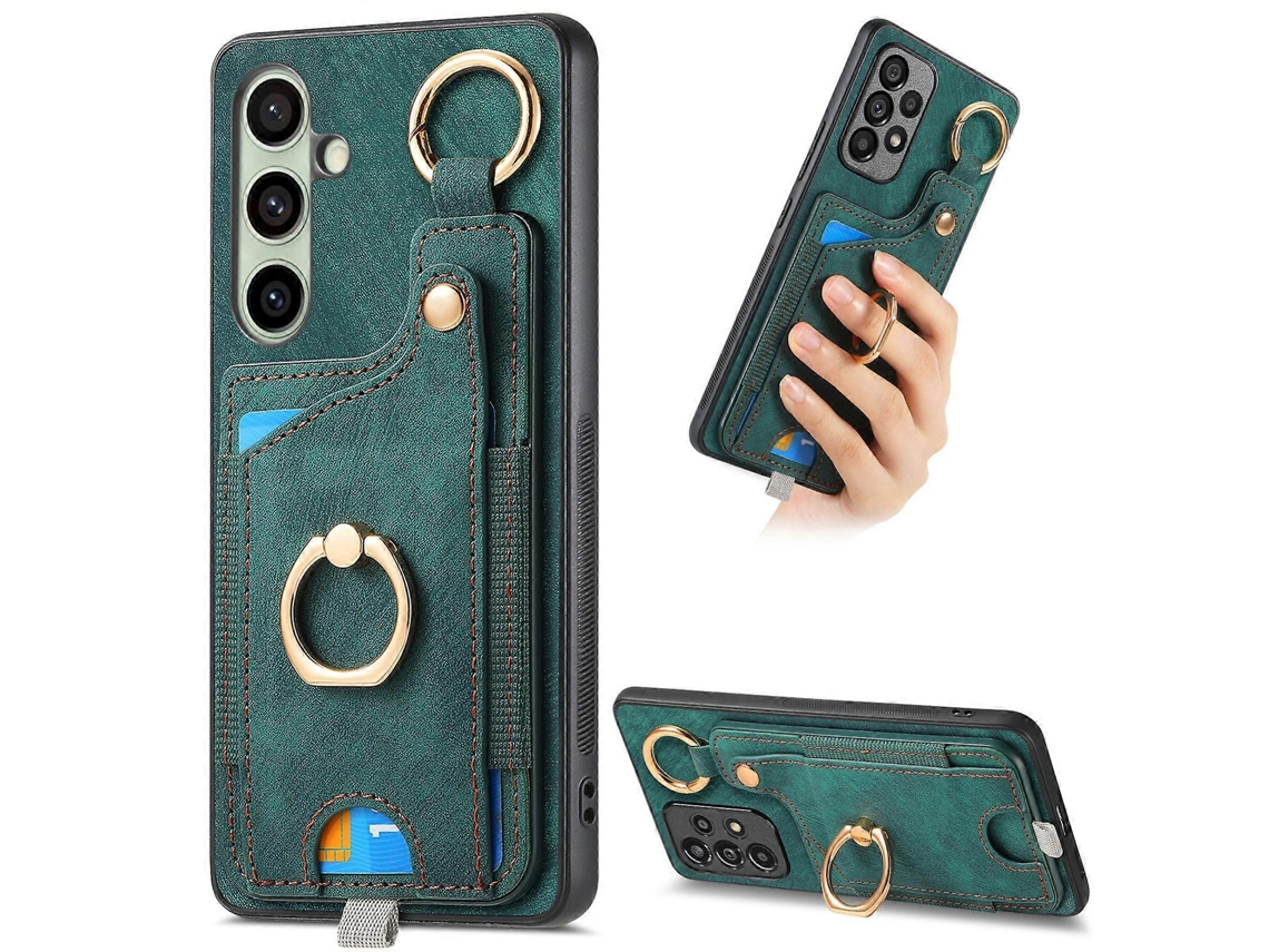 Capa De Celular Estilo Bolsa Com Anel E Alça Para Pendurar