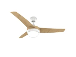 Ventilador De Techo Marrón Newlux W420 Smart Con 3 Aspas (ø106cm), F. Inverter, Programable 4h Y 3 Vel. Motor De Cobre 60w Y Área De Cobertura 35m2