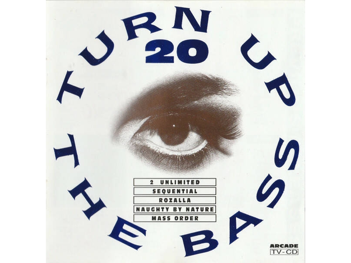 Cd Turn Up The Bass 20 Arcade