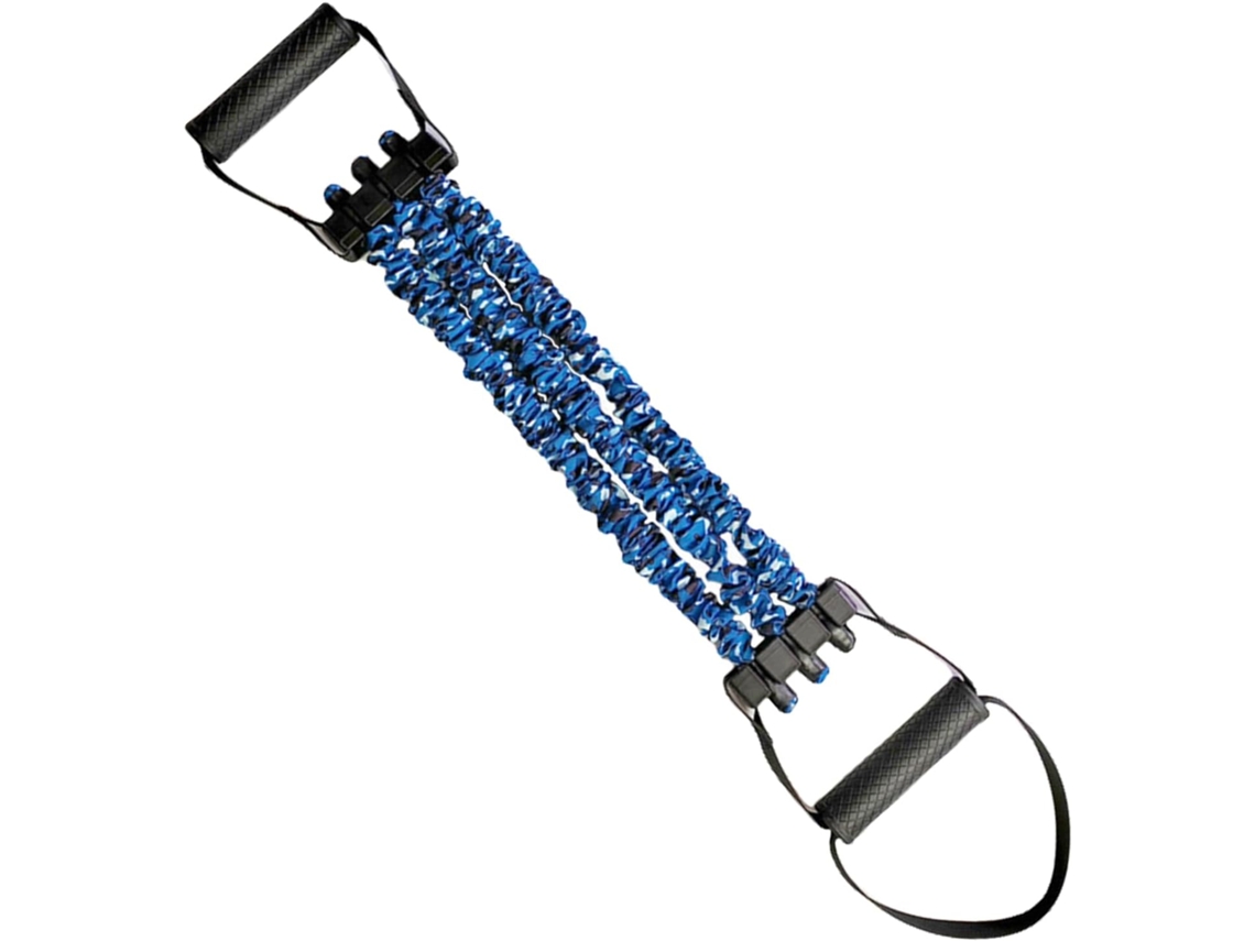 Faixas de Resistência, Extensor Resistência com 3 Furos X 3cm Compacto, Versátil S/MARCA