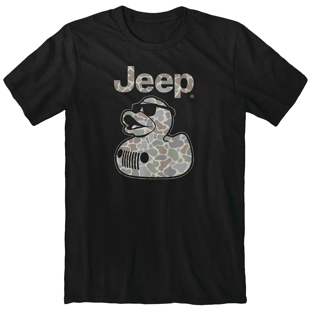 Jeep Camo Duck T-shirt Unisex Rockinstone Size:m