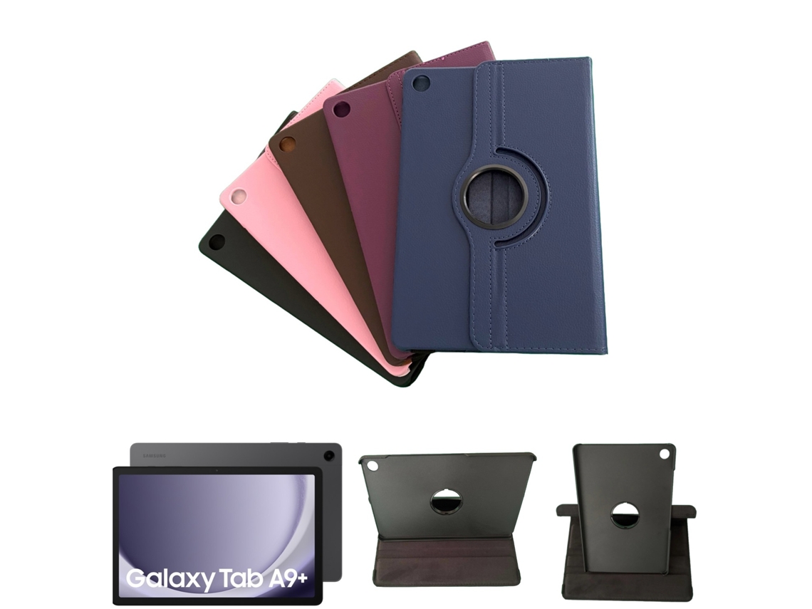 Capa para Samsung Galaxy Tab A9 Plus, Roxa