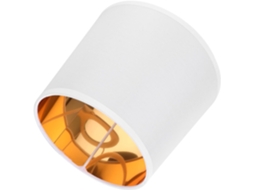 Luminária de Mesa de Linho E27 Resistente, Branca. SFUSHOS