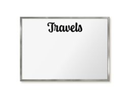 Magnetic Board For Wall Travels For The Bedroom Espelharte (70x50 Cm)