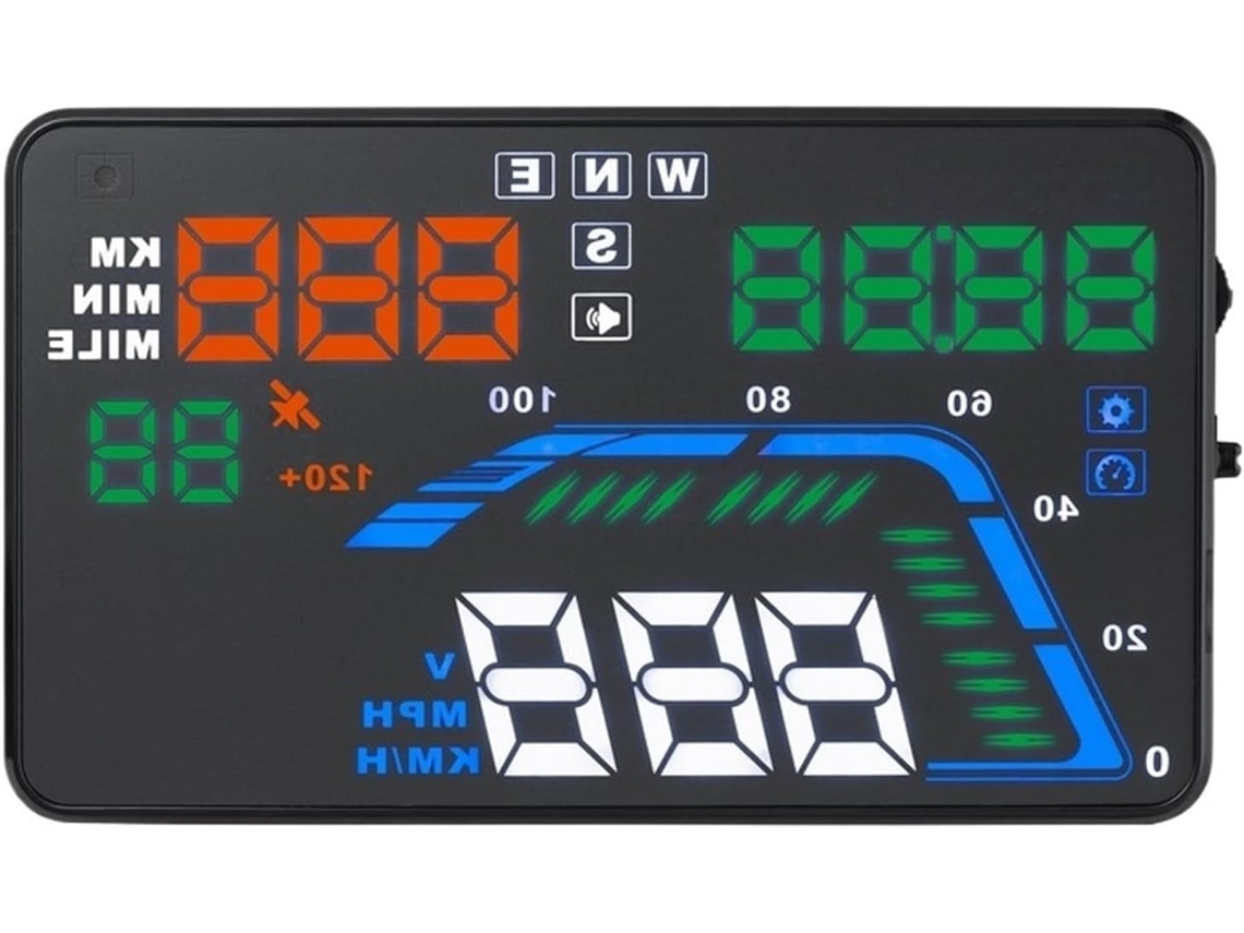 Projecteur de Compteur Vitesse Voiture 5.5 Pouces, Affichage Tête Haute, Gps Hud, Projeteur Voiture, SFUSHOS