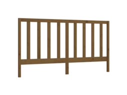 Bed Headboard, Bed Headboards Vidaxl Marrom Madeira De Pinho (206 X 100 Cm)