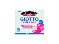 GIOTTO 355024 Tempera 21 Ml Tubo Preto