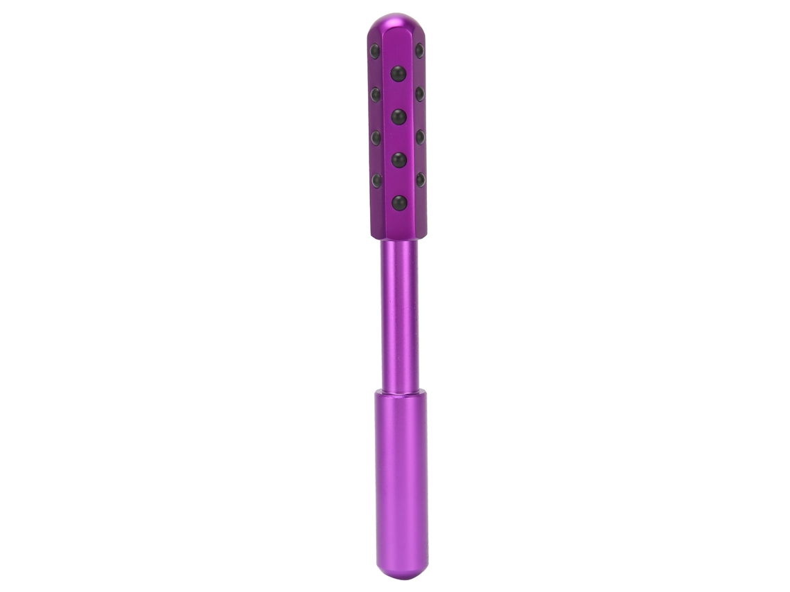 Rolo De Massagem Facial Com Partículas De Germânio 24 - Bastão De Beleza Roxo