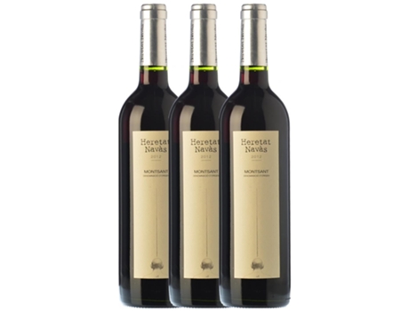 Vinho TERRASSES DEL MONTSANT Terrasses Del Montsant Heretat Navàs Montsant Joven (0.75 L - 3 unidades)