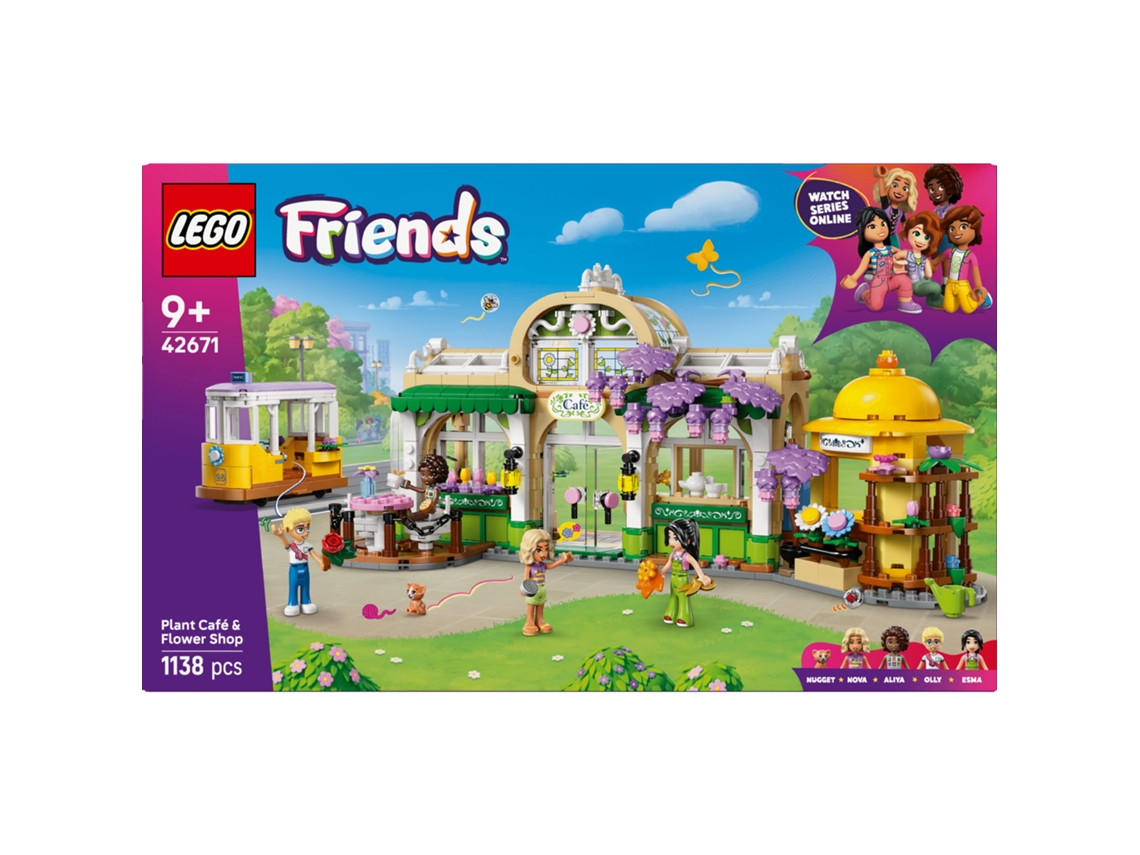 LEGO Friends: Café das Plantas e Loja de Flores - 42671