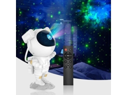 Nova Line projetor de Estrelas Astronauta com Nebulosa, Timer e Controle Remoto