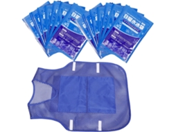 Colete Refrescante Para Homens E Mulheres Com Bolsas De Gelo Reutilizáveis, Confortável Para
