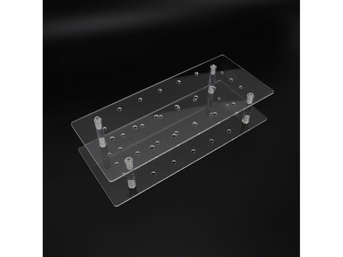 Acrylic Cake Pop Stand (21 Holes, Clear) Eoocoo
