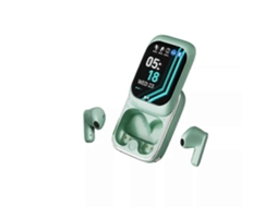 Fones De Ouvido Inteligentes Com Tela Sensível Ao Toque Colorida Novos Modos De Música/jogo Ly Ebike