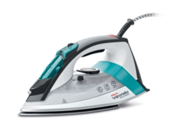 Ferro a Vapor VAPORELLA Quick & Comfort QC110 (Jato vapor: 180 g/min - Base: Aço inoxidável)