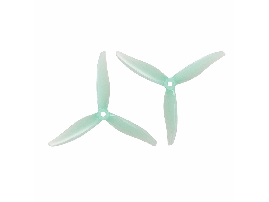 Hélices Gemfan 51366 Mck V3 5 Polegadas com Três Pás em Policarbonato Motores 2306 e 2207 Kit com Drones Corrida Fpv Rc Diy. MDUG (6 Pares, Vermelho)