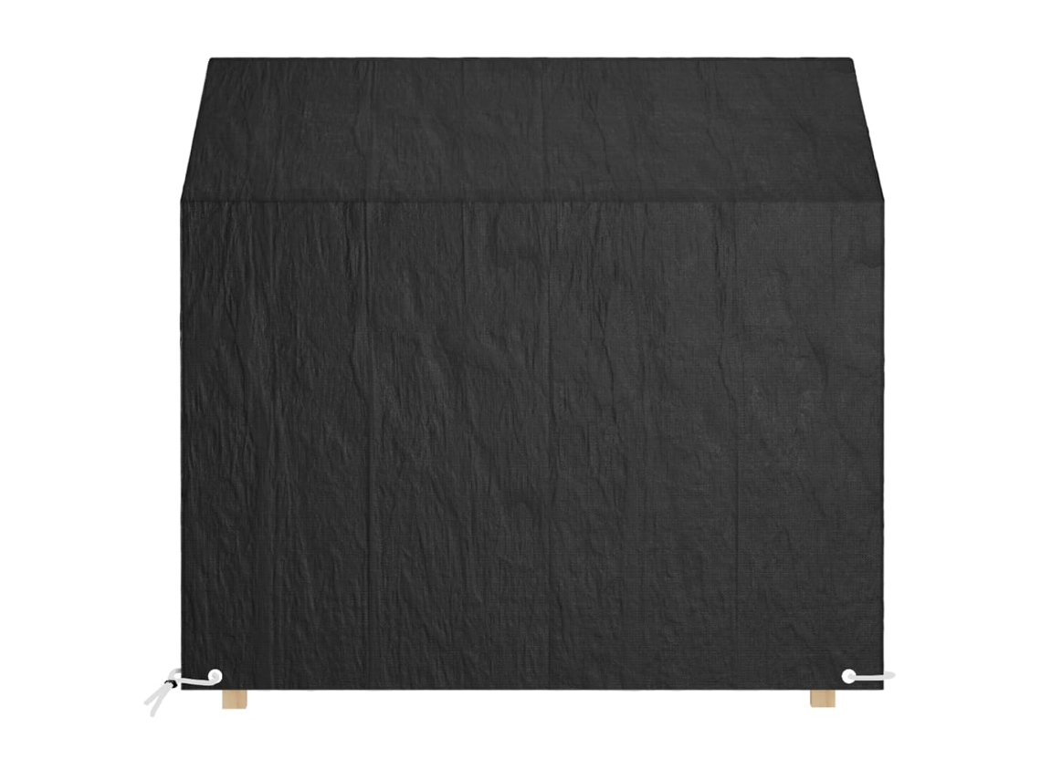 Maison Exclusive - Capas P/ Banco Jardim 2 Pcs 8 Ilhós 130x70x70/88 Cm Polietileno