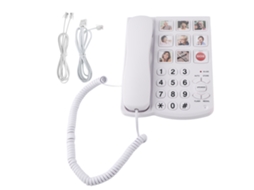 Telefone Fixo com Botões Grandes LAXISCREED