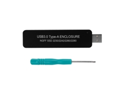 Gaiola De Ssd M.2 Ngff De 5gbps Adaptador M.2 Para Usb 3.0 Para Ssd M.2 Key B