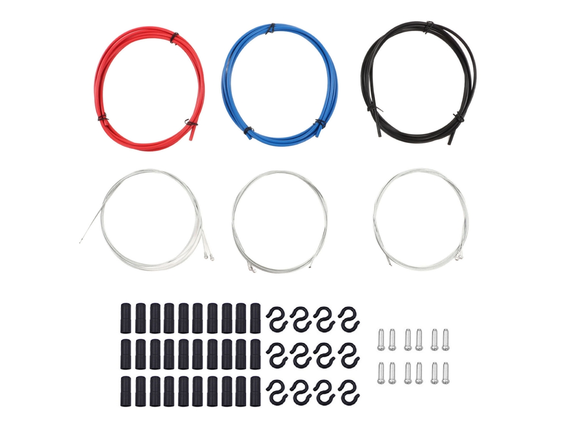 Kit de Mangueira de Freio Hidráulico para Bicicleta com Cabo Interno e Bocal Universal S/MARCA
