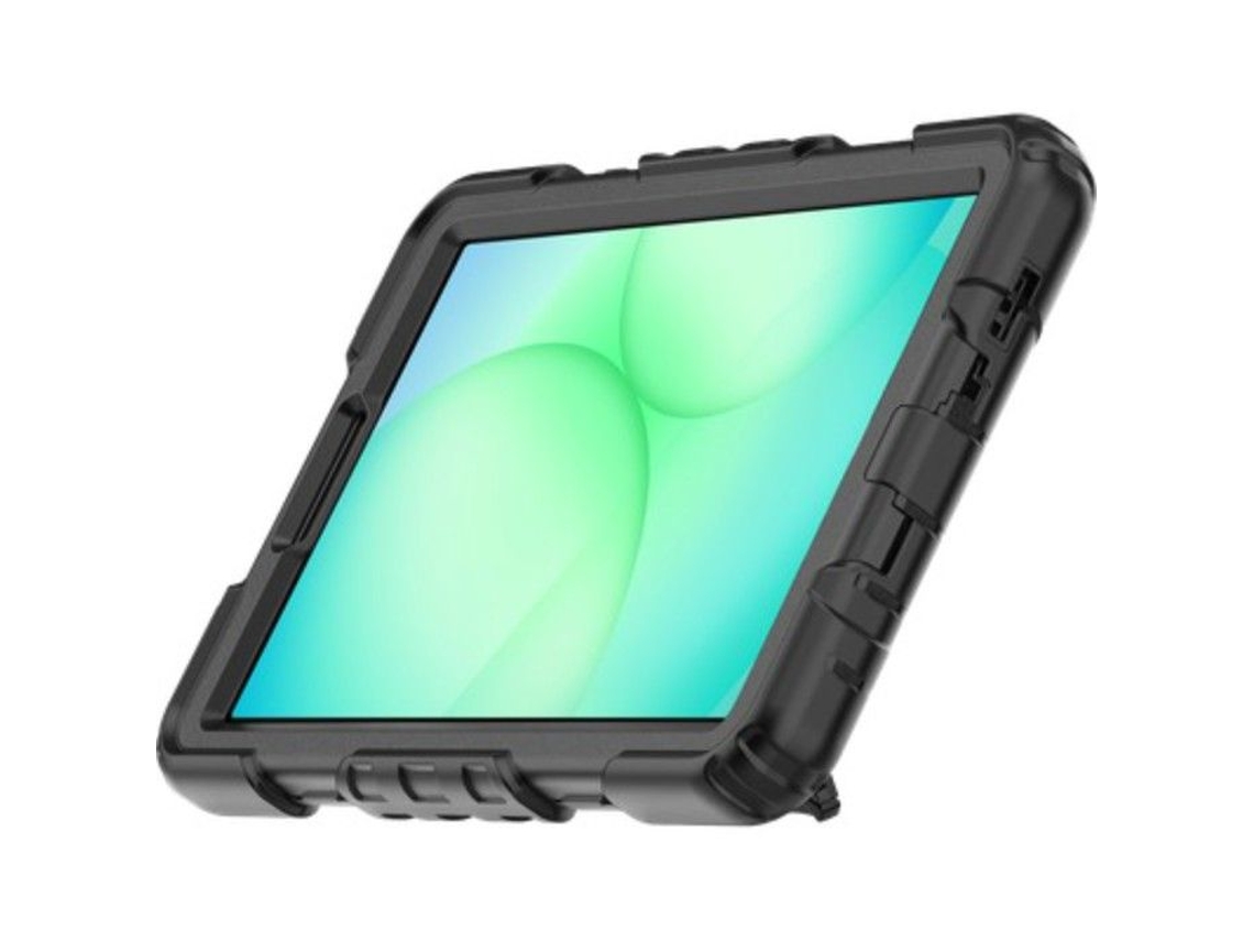 Capa Híbrida Reforçada para Samsung Galaxy Tab A11+, Preta JUSTIN