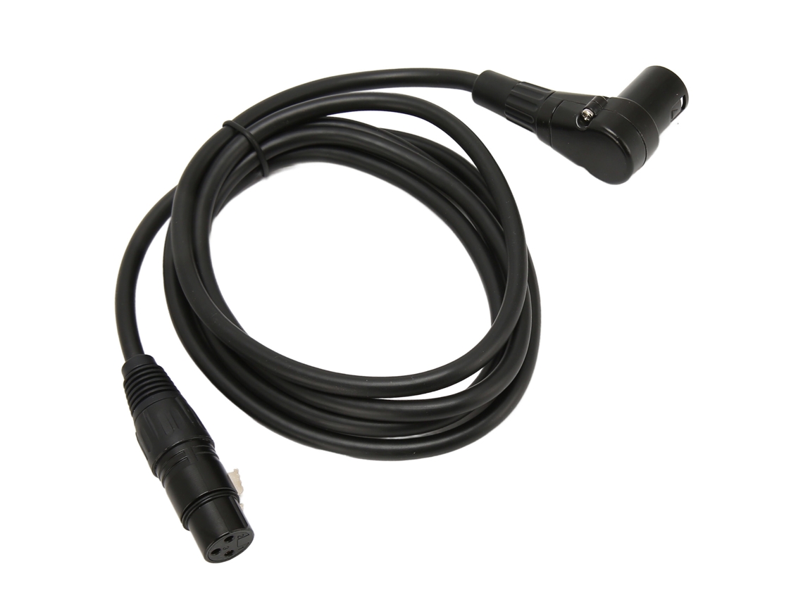 MALI cabo de microfone XLR macho para fêmea, 3 pinos, 2m, balanceado, para KTV, teatro, casa, estúdio | S/MARCA