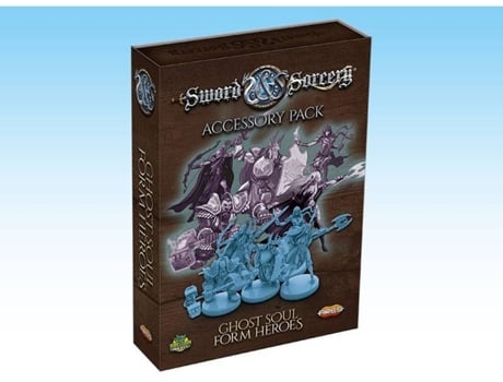 Jogo de Tabuleiro ARES GAMES Sword & Sorcery: Ghost Soul Form Heroes Assessory Pack (Inglês - Idade Mínima: 13)
