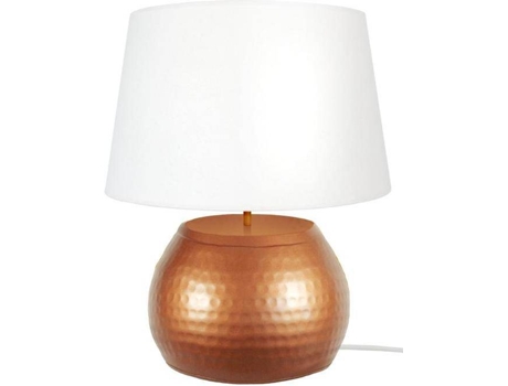 Candeeiro de Mesa  Mumbai (Branco - E27 - Máx. 40W - Metal)