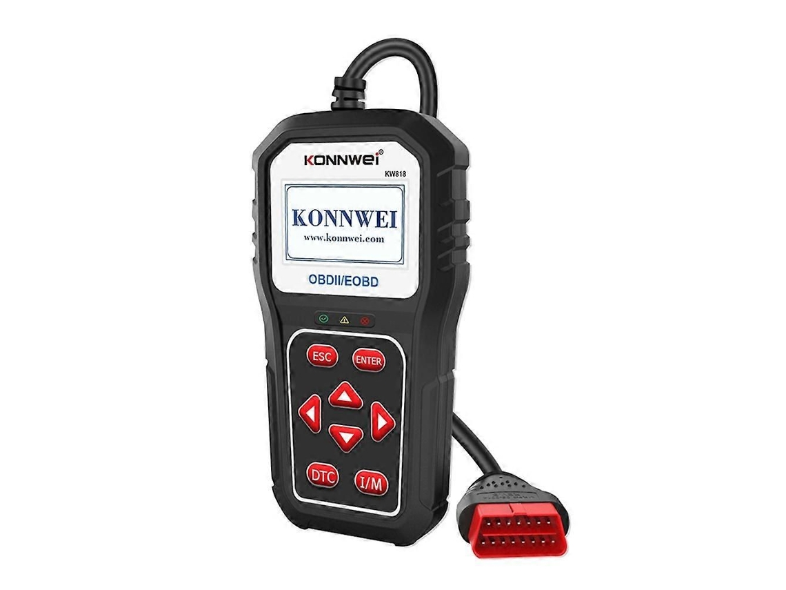Kw818 Obd2 Scanner 12v Instrumento De Diagnóstico De Carro Ferramenta De Scanner De Diagnóstico De Motor