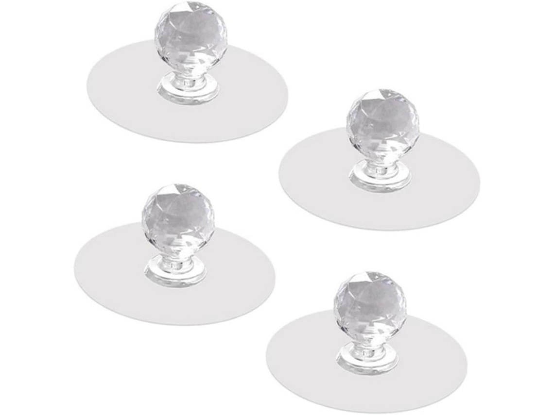 Artibetter Conjunto De 4-puxadores Armário Multifuncionais Fácil Instalação Para Cozinha, Com Design Adesivo