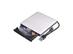 Unidade Externa De Dvd Blu Ray 3d, Leitor De Cd Blu Ray Usb 3.0 E Tipo C E Leitor De Dvd Óptico Fino Slowmoose