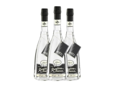 Aguardente Grappa ZANIN 1895 Cavallina Bianca (0.7 L - 3 Unidades)