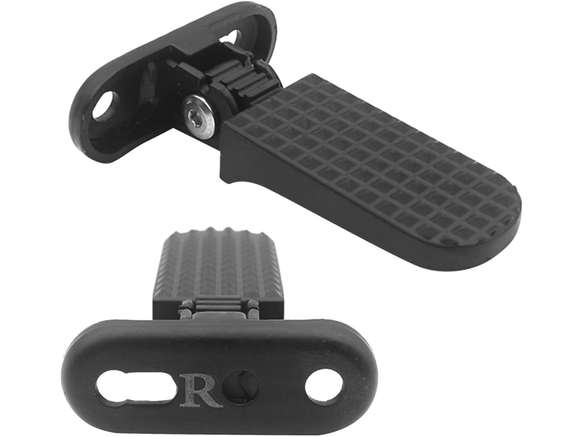 2x Pedais Dobráveis Para Bicicleta, Apoio Os Pés Reareiro,