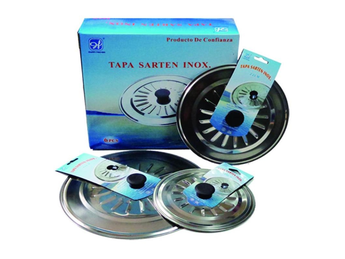 Tapa sarten inoxidable 28cm