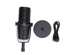 2026 micrófono Dinámico Profesional Cardioide com Suporte, Xlr Usb para Jogos