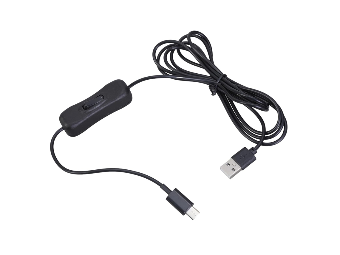 Cabo Extensor Usb Para Tipo-c Com Interruptores, Cabo De Carregamento