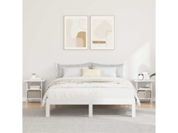 Vidaxl Mesa-de-cabeceira 2 Unid. Branco 41 X 40 X 45 Cm