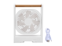 Laxiscreed Ventilador De Mesa Portátil E Magnético, Ideal Para Ambientes De Trabalho