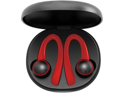 Auriculares Bluetooth True Wireless Bestvite (in Ear - Microfone - Noise Cancelling - Vermelho)