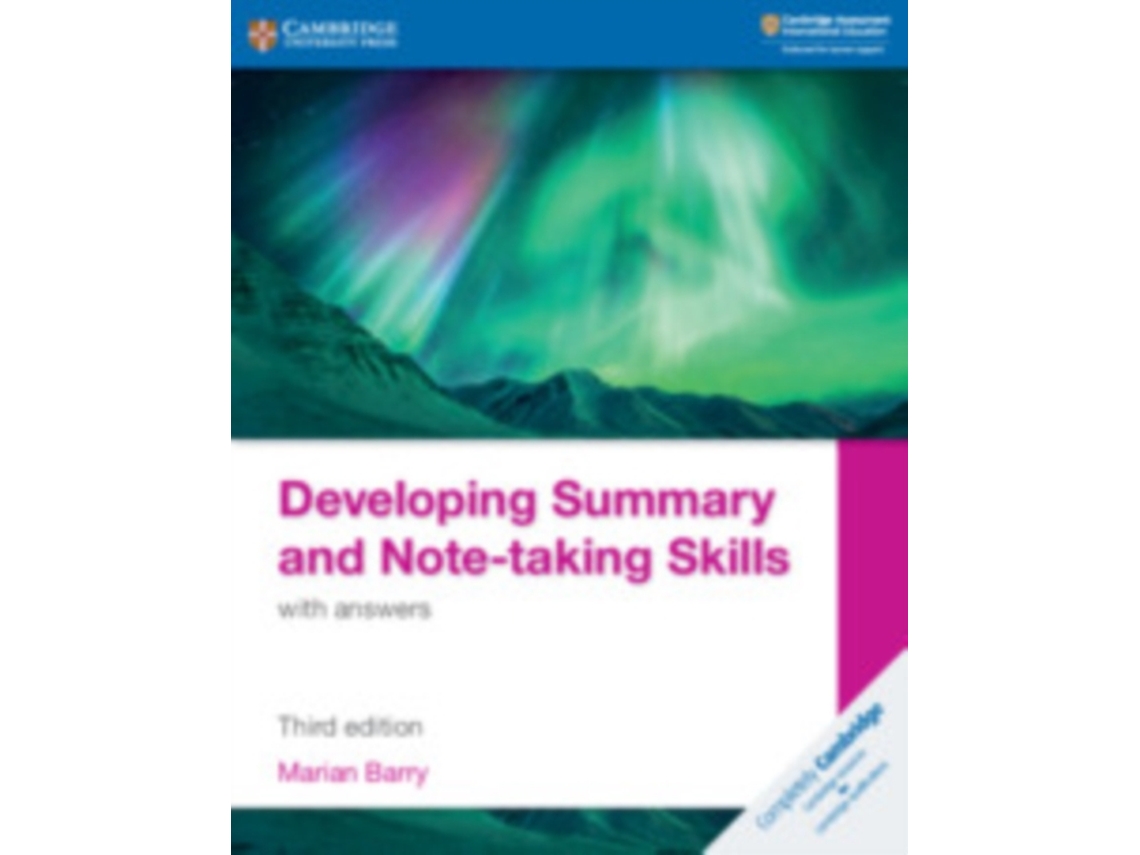 Livro Developing Summary and Note-taking Skills with answers de Marian Barry (Inglês)