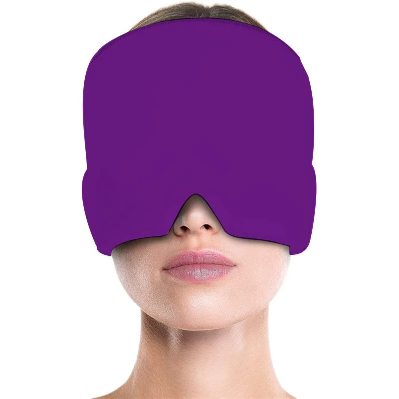Chapéu de Gelo para Enxaqueca e Dor de Cabeça, Terapia Quente e Fria AQUAFORGE
