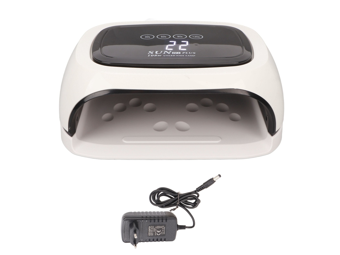 Lâmpada De Unhas Led Profissional 108w 4 Modos 42 Chips Luz Secador De Unhas 100-240v Plug Eu