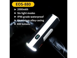 Luz Dianteira Bicicleta 700 Lúmens Bateria 4000mah Antirreflexo Liga Alumínio Ipx6 Usb-c Ciclismo Noturno