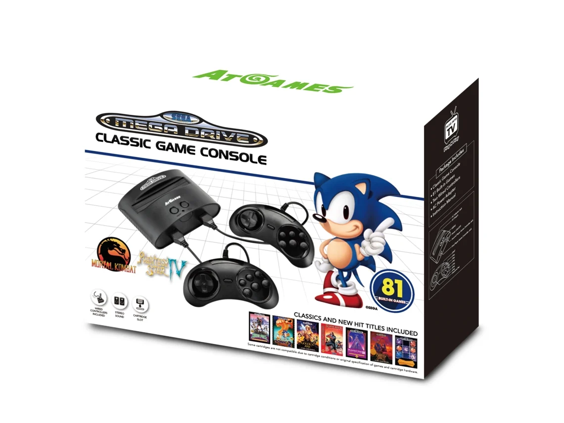 Consola SEGA MEGA DRIVE Sonic 25th