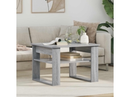 Vidaxl Mesa De Centro Cinza Sonoma 64 X 54 X 44 Cm