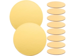Pratos De Base Para Bolos Festa Kichouse, 20 Peças Redondas De 10cm Para Confeitarias E Decoração Eventos
