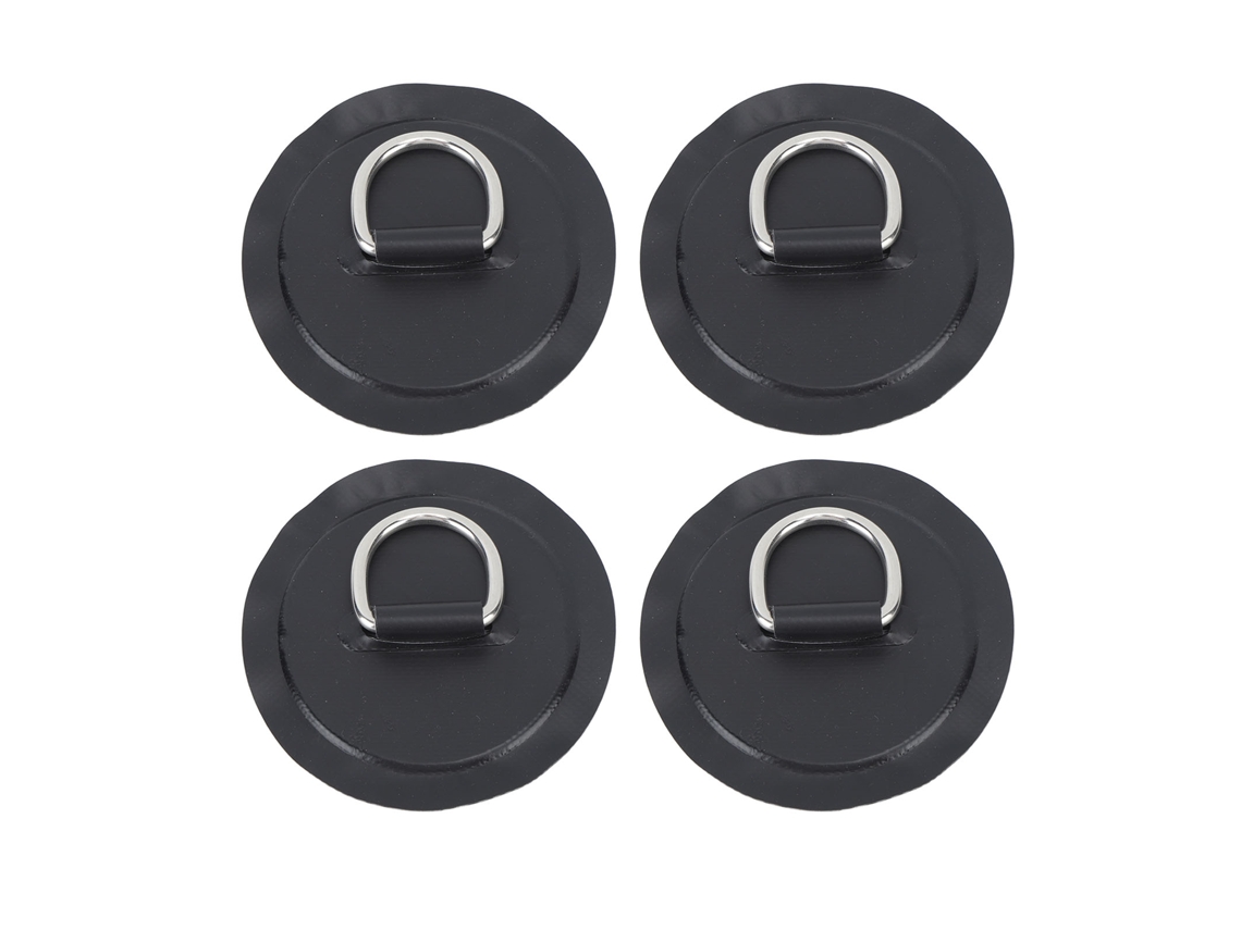 Patch de Anel D em PVC Preto para Barco Raft | S/MARCA