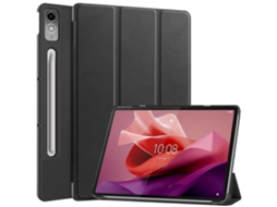 Capa dupla para Lenovo Tab P12, Preta