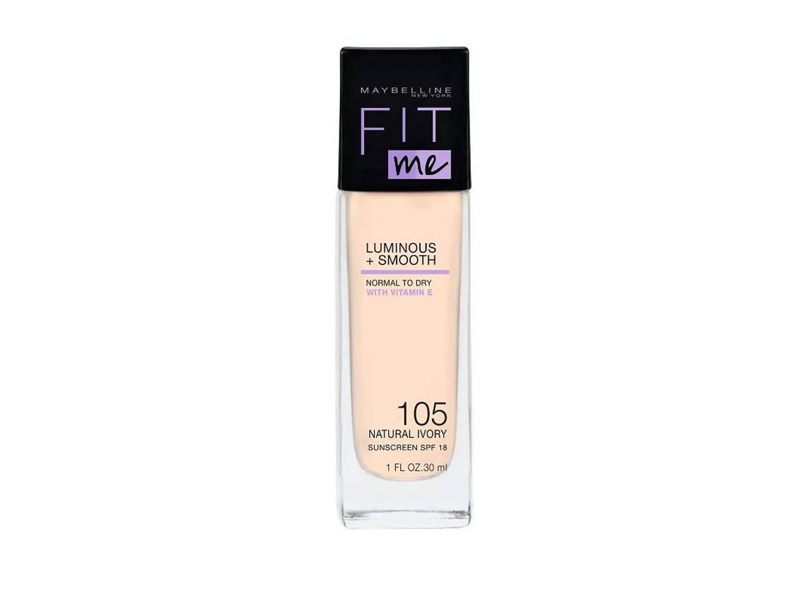 Maybelline Fit Me Luminous + Smooth Foundation - 105 tural Ivory